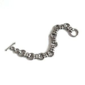 925 Sterling Silver Thick Chain Bracelet